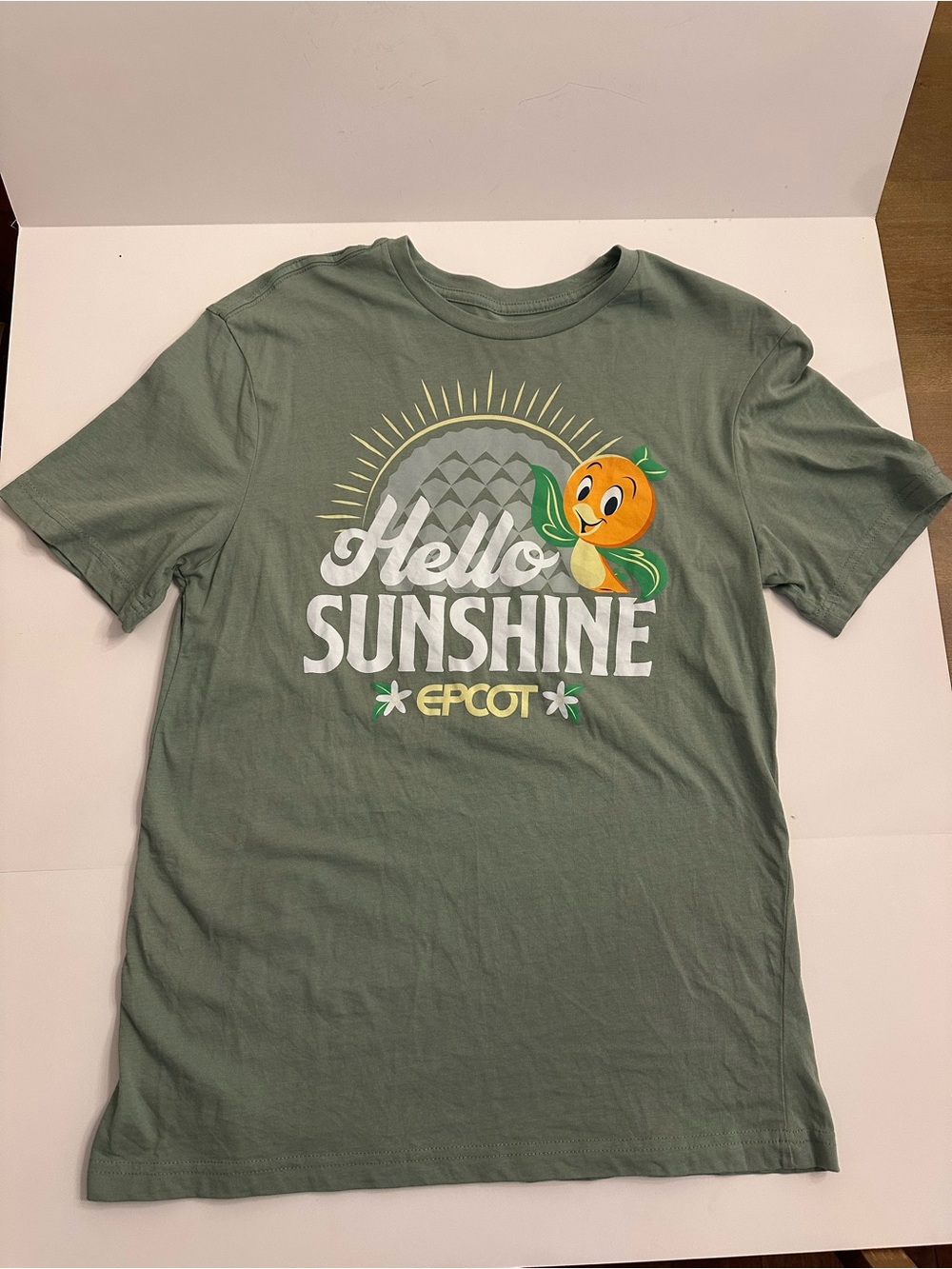 2025 Disney Parks Hello Sunshine Orange Bird Shirt Small New